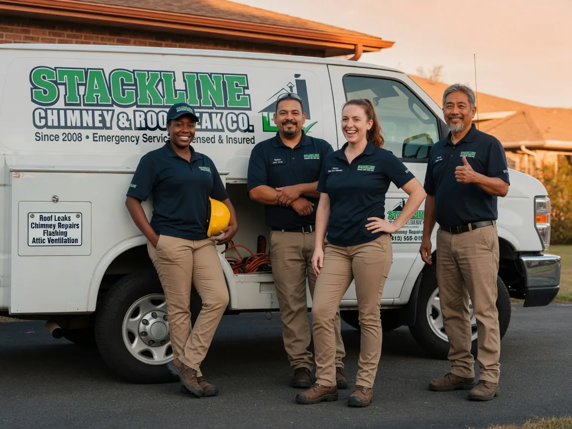 Chimney flashing repair company in South Lee, MA